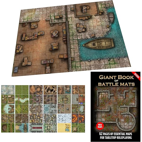 Big Book of Battle Mats Revised by Loke, Accessory for Tabletop